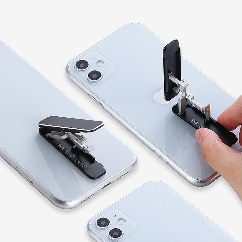 HOLDER MINI BRACKET UNIVERSAL  /Holder Mini Bracket Aluminium / Universal Mini Size  Portable Folding Mobile / Holder Hp Stand Phone