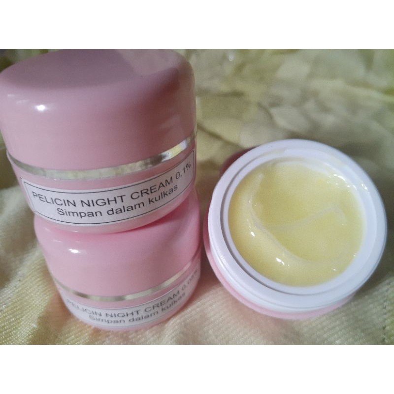 whitening  + pelicin night cream expres