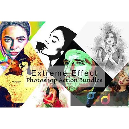 Extreme Effect - Photoshop Action Bundles