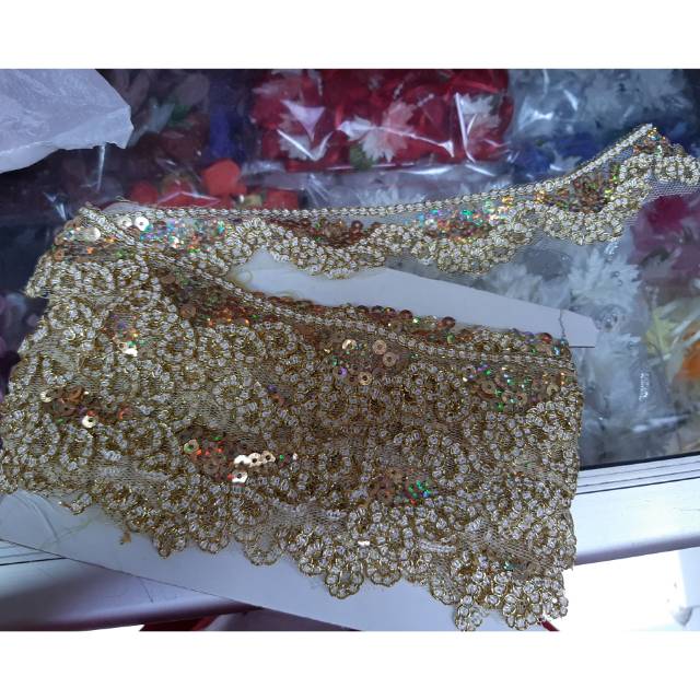 Renda Emas / Renda India 10 yard