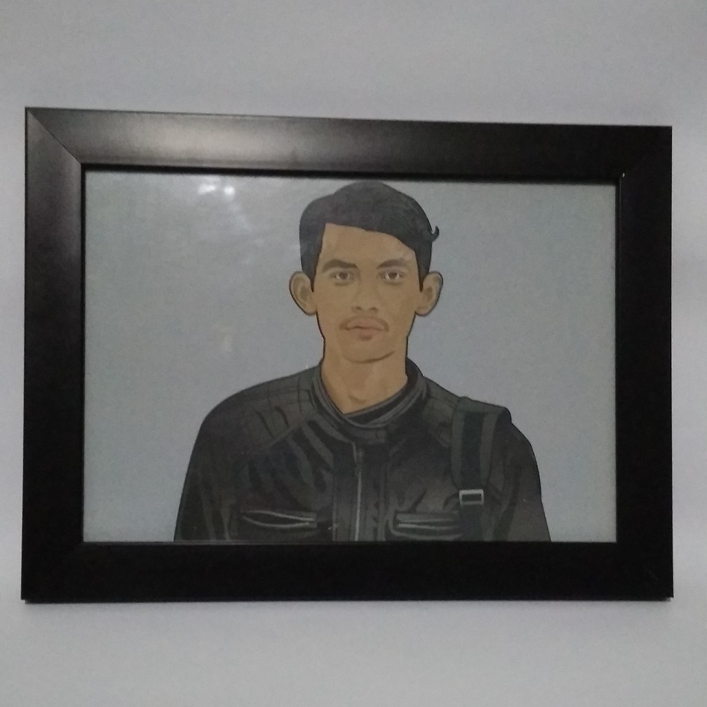foto vektor art + cetak A4 + bingkai
