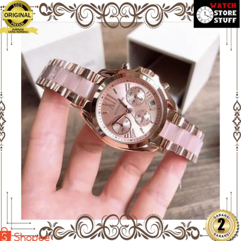 [MICHAEL KORS MK 5798] - JAM TANGAN PRIA WANITA | RANTAI | KULIT | KARET | MURAH | WANITA ORIGINAL