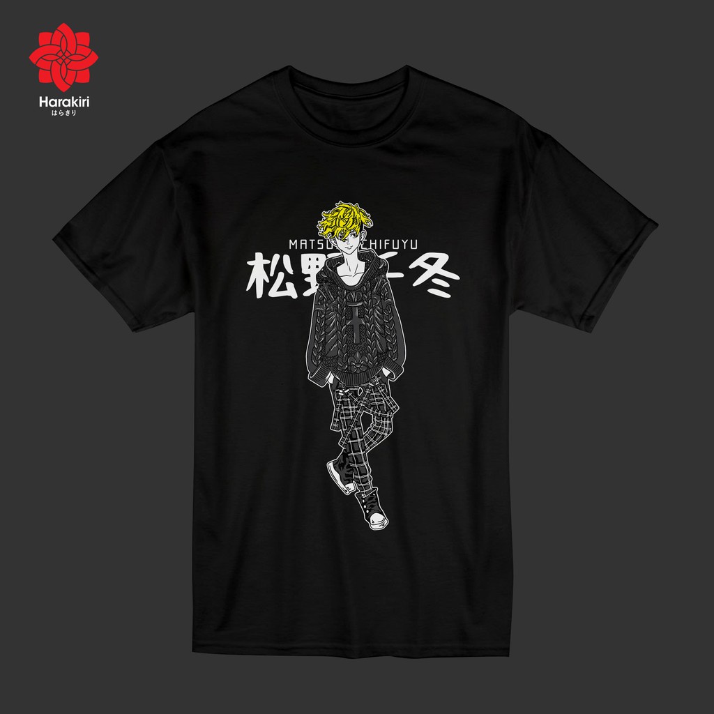 KAOS ANIME TSHIRT JEPANG HARAKIRI "CHIFUYU"