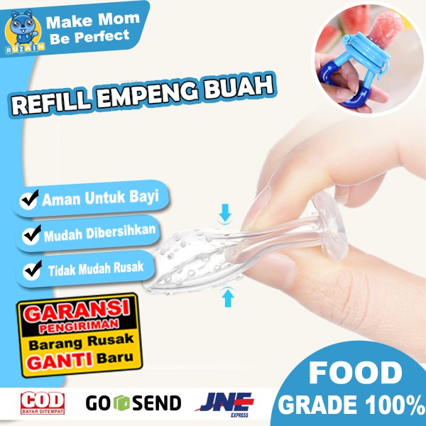 Refill Dot Gigitan Buah Bayi | Refill Empeng Buah Bayi | Refill Dot Buah Bayi | Ruzain Mall