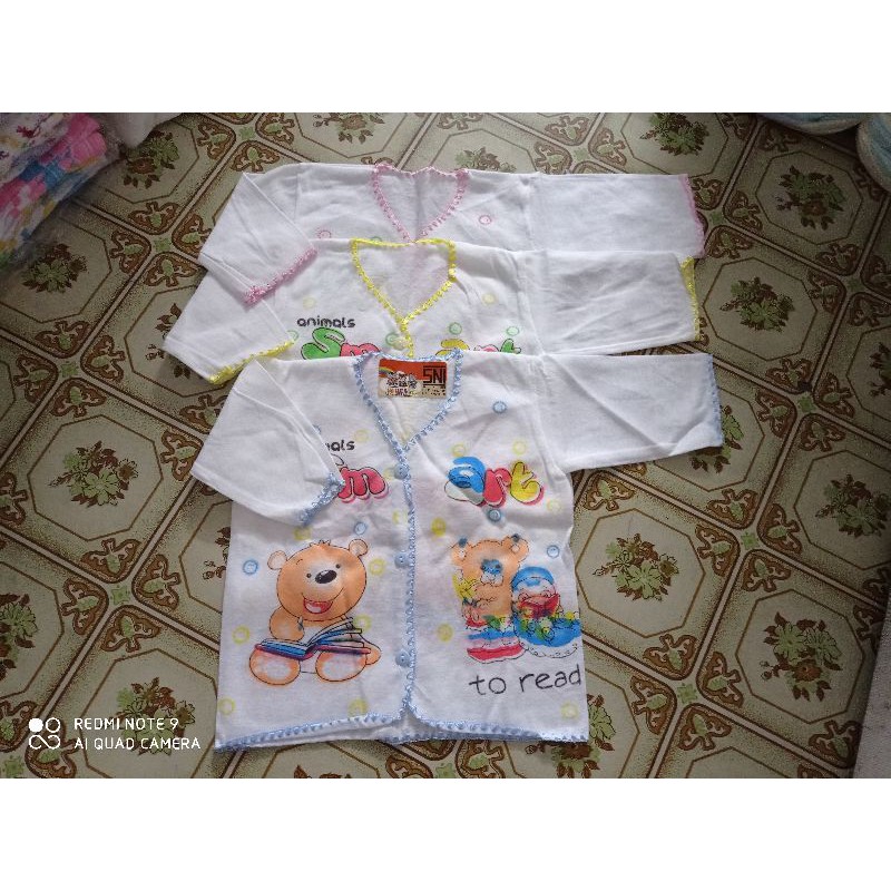 Baju Bayi Lengan panjang dan Lengan pendek