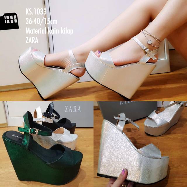Harga Kain Sepatu Wanita Wedges Terbaik Mei 2021 Shopee Indonesia
