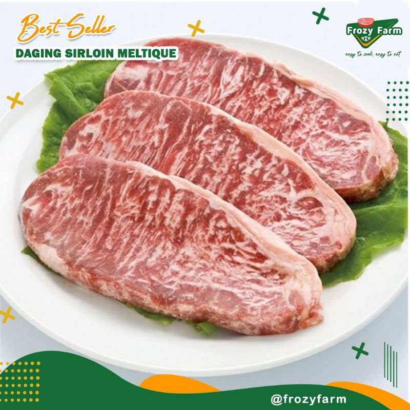 

SIRLOIN MELTIQUE Beef Steak 200g