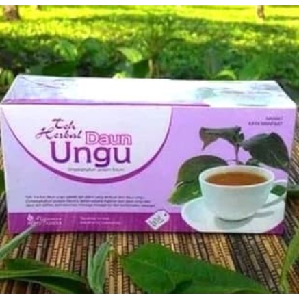 

Teh Celup Herbal DAUN UNGU asli tazakka khasiat ampuh mengobati ambeien atau wasir mengobati susah BAB