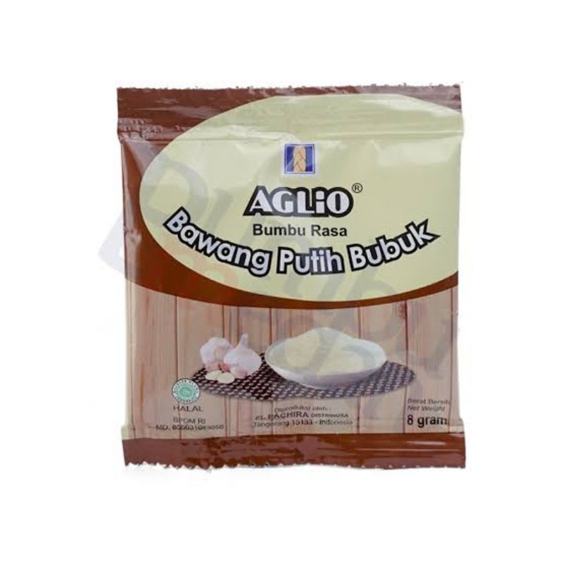 

Bawang putih bubuk merk aglio 8 gram