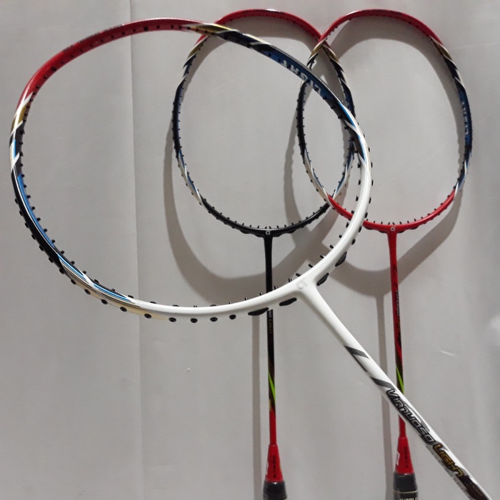 SALE Raket Badminton Apacs Virtuoso Light Bonus Senar - White