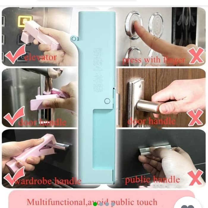 No Touch Sanitary Tools Alat Bantu Penekan Tombol