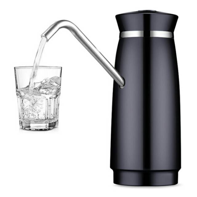 Pompa Elektrik Air Minum Galon Rechargeable - B1 - Black