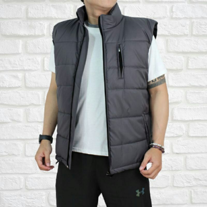 Jaket pria - Rompi gelembung - jaket rompi pria - Jaket rompi vest - Rompi pria keren - Rompi pria t