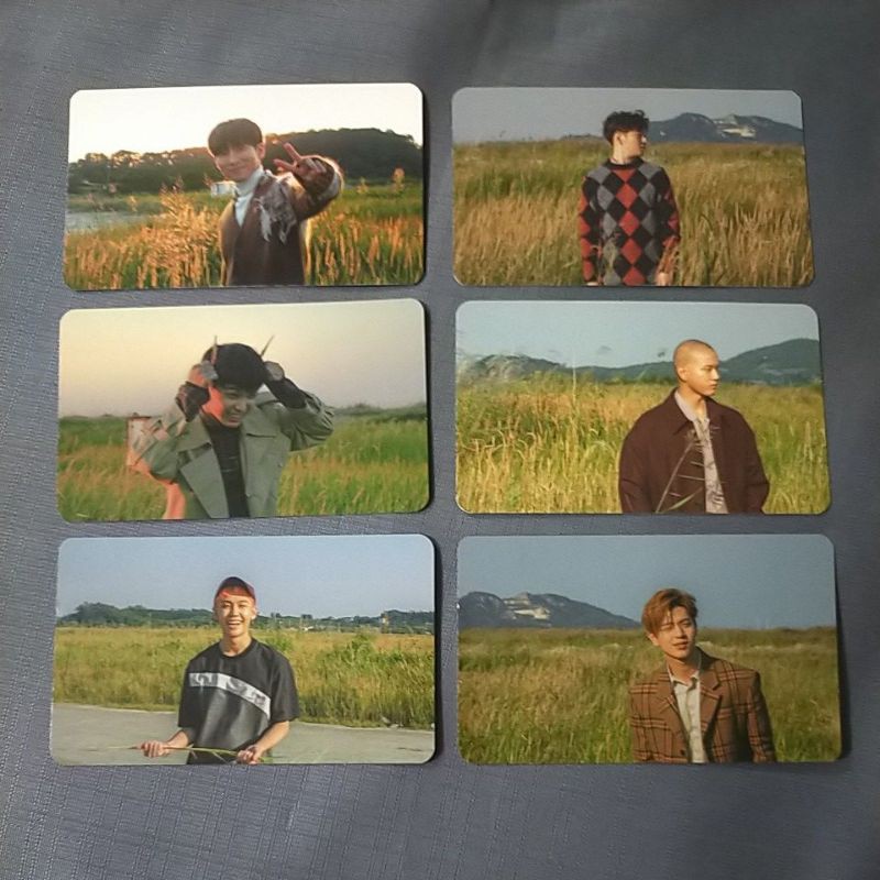 BTOB BROTHER ACT ALBUM PHOTOCARD / PC EUNKWANG MINHYUK CHANGSUB HYUNSIK PENIEL ILHOON SUNGJAE
