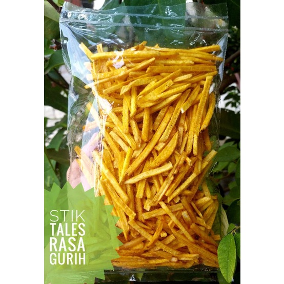 

stik tales / keripik tales bentuk stik / kripik tales stik renyah dan gurih