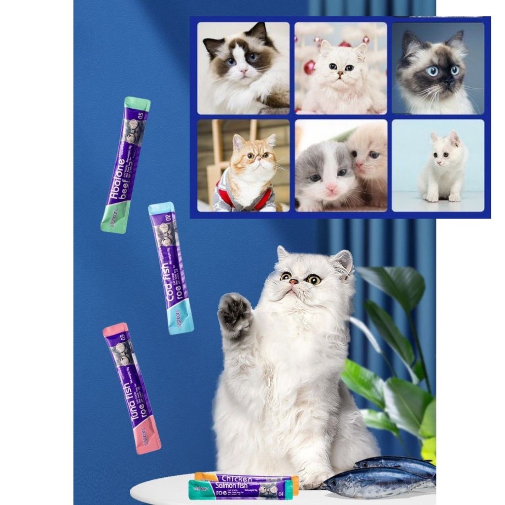 SNACK TREAT FOR CAT SNACK KUCING ISHTAR 15GR FEZONE