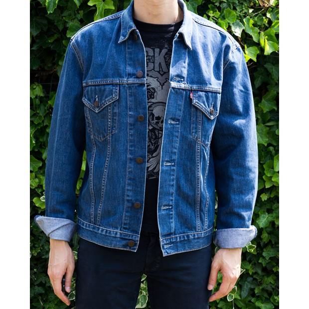 Jaket Pria Biowash | Jaket Sandwash Bioblitz | Jaket Jeans Pria Oversize Jeans Jumbo Jaket Grey Abu
