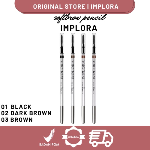 Implora New Softbrow Pensil Pensil Alis Implora