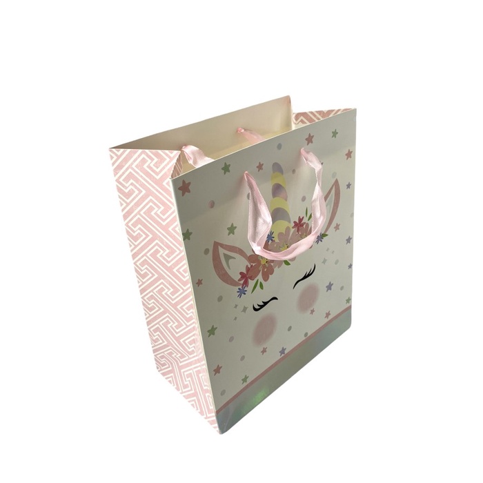 

NEW SHOPPING BAG KANTONG KERTAS IMPORT CUTE UNICORN - NGB 36-41 SMALL