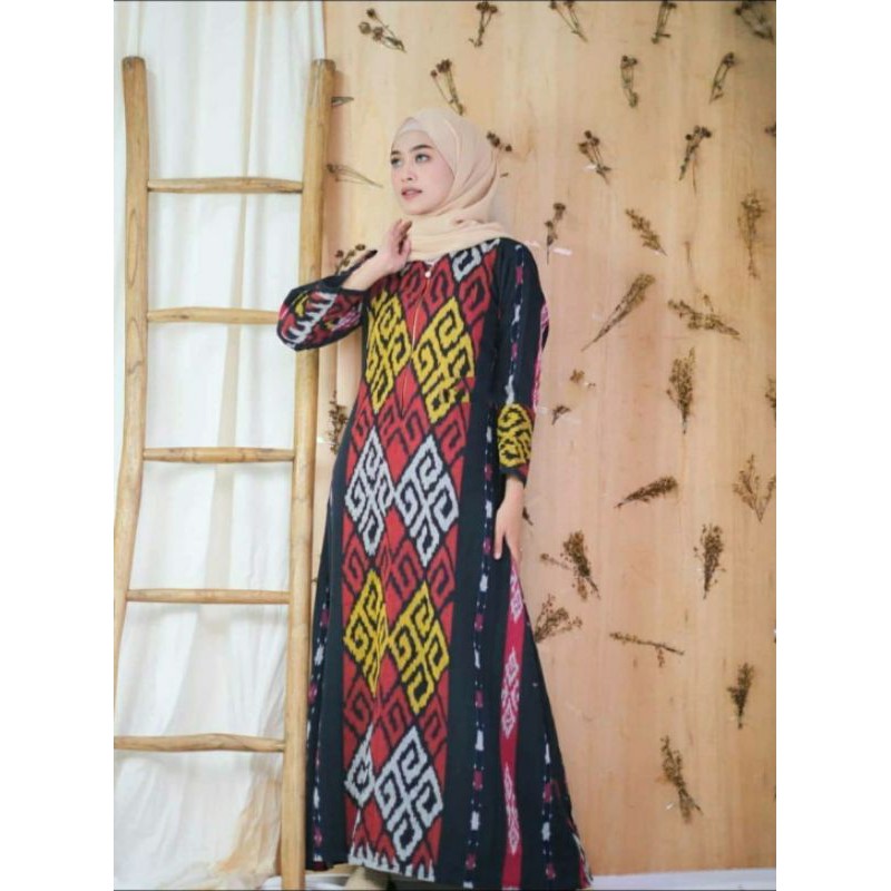 Gamis Tenun Jepara busui