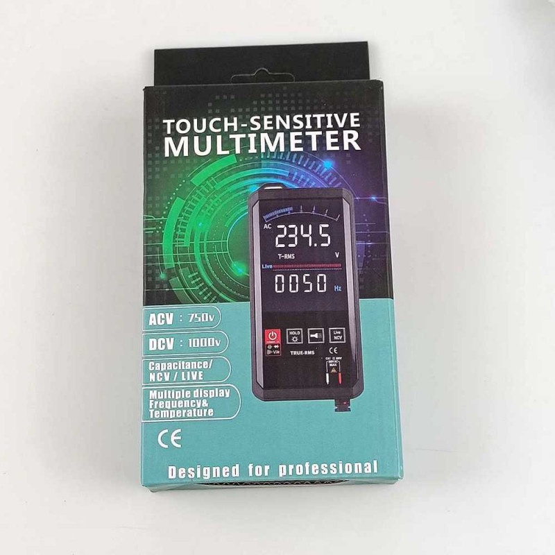 Multimeter Multitester Digital Voltage Tester LCD Touch Screen AN61