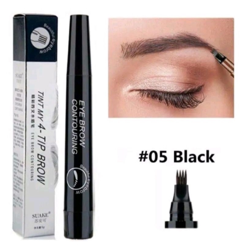 SMP99 - Eyebrow Pensil Alis Dark brown, Red Brown, Black / Eyebrow Magic Pen / Eyebrow waterproof / Pensil Alis Kekinian / Pensil Alis Premium / Kosmetik Kekinian / Pensil alis premium Eyebrow  Magic Pen alis mata / kosmetik / Eyebrow