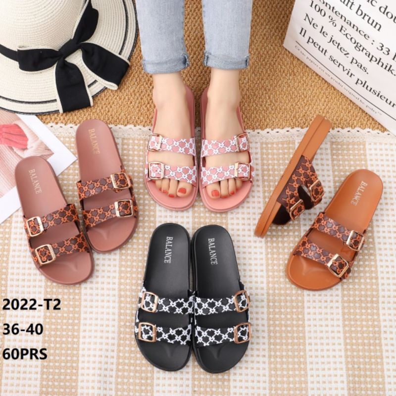 Sandal Jelly Wanita Selop Balance 2022-T2