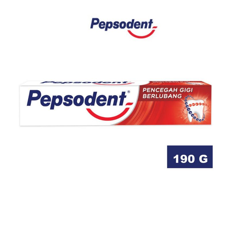 PEPSODENT Pasta Gigi 190gr Pencegah Gigi Berlubang