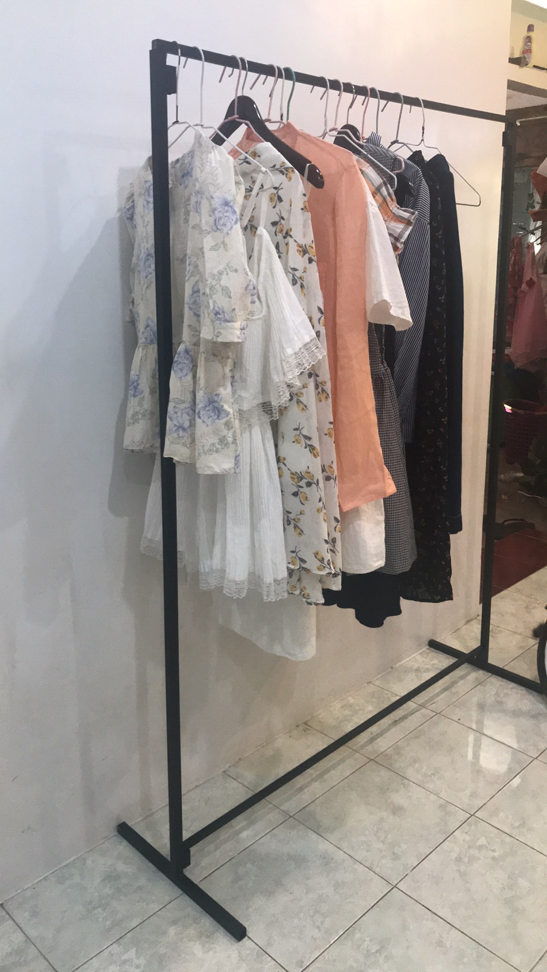 Gawangan Gantungan Baju Panjang 120cm