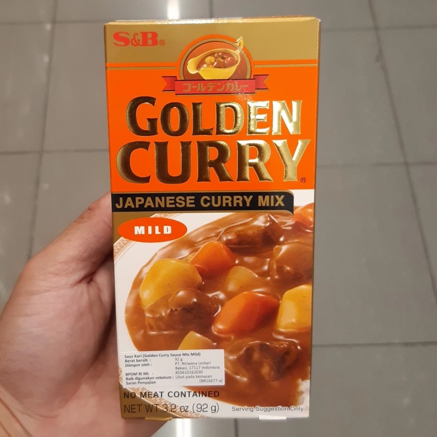 

golden curry mild 92gr - japanese curry mix