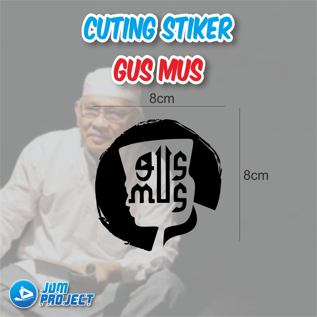 

Sticker Gus Mus Stiker Tokoh NU Ulama