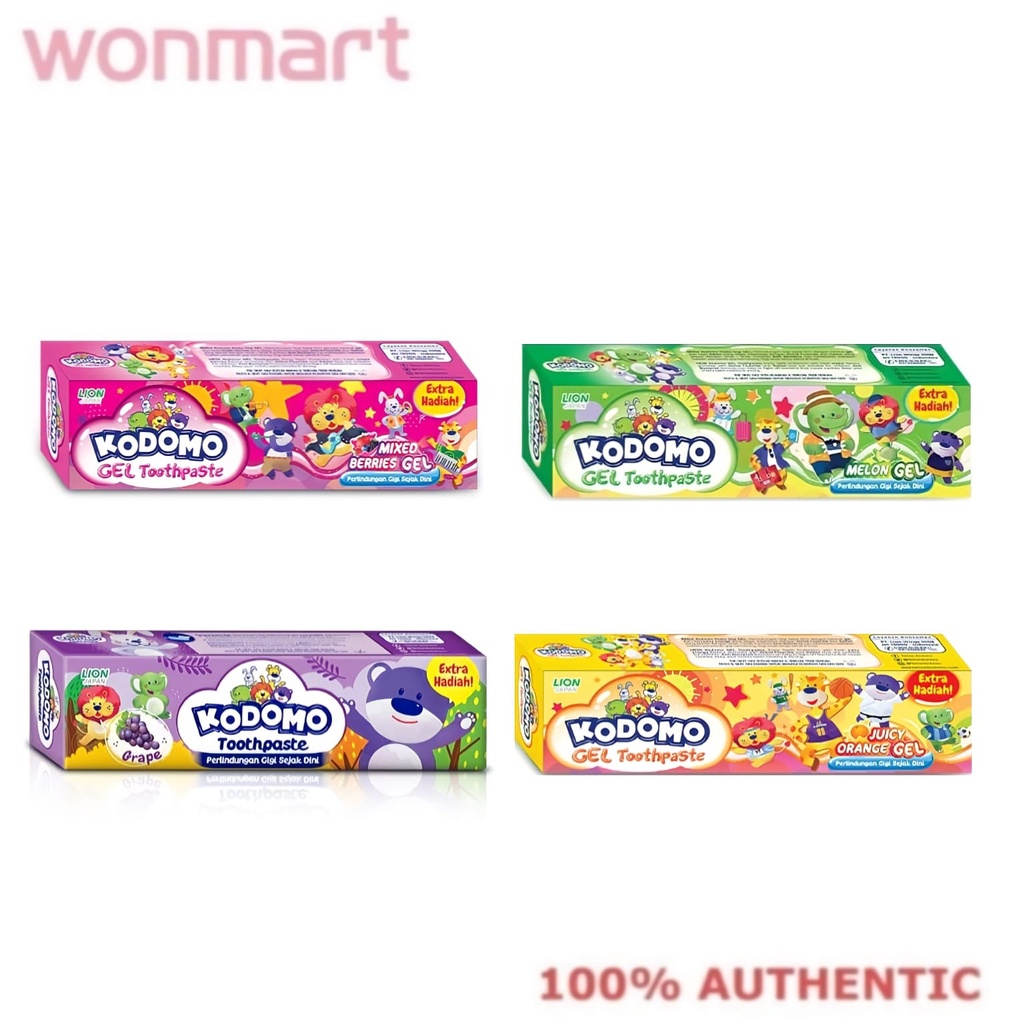Kodomo Odol Gel Toothpaste Pasta gigi anak 45gr