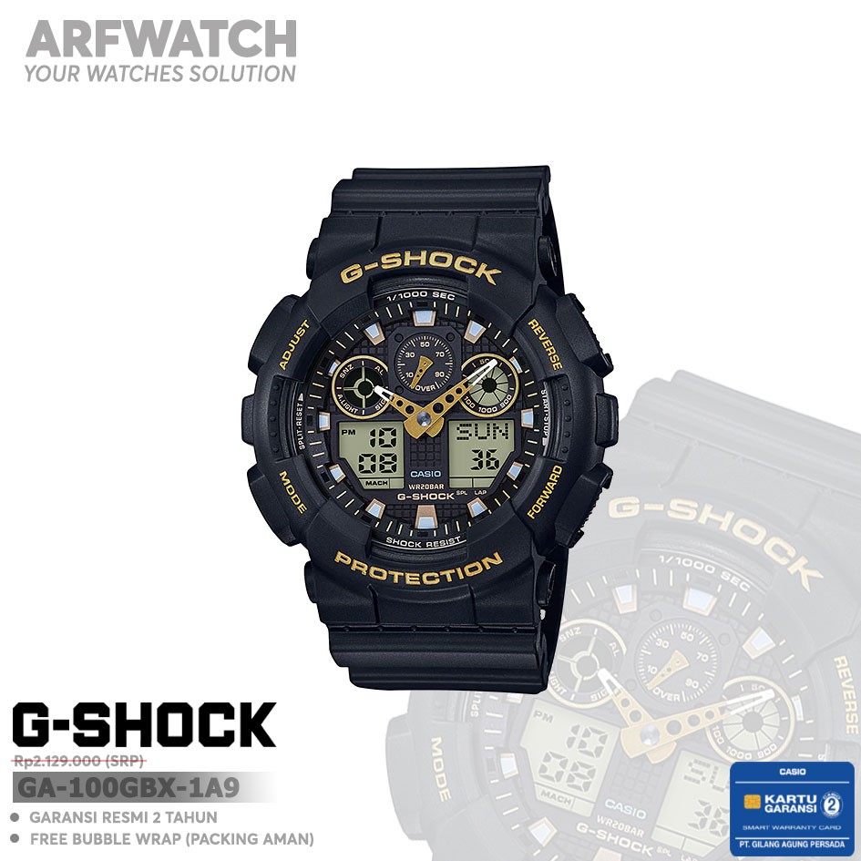 Casio G-Shock GA-100GBX-1A9 / GA-100GBX-1A9DR Original