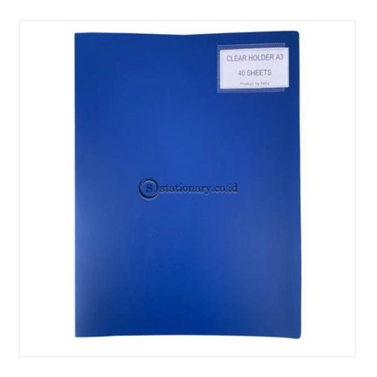 

Felix Clear Holder Album A3 (40 Pocket) Biru