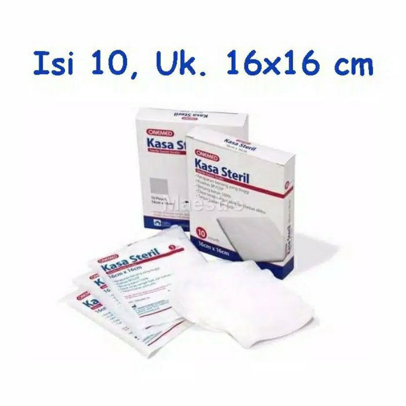 Kasa Steril Onemed /Gidcare 16x16 cm isi 10