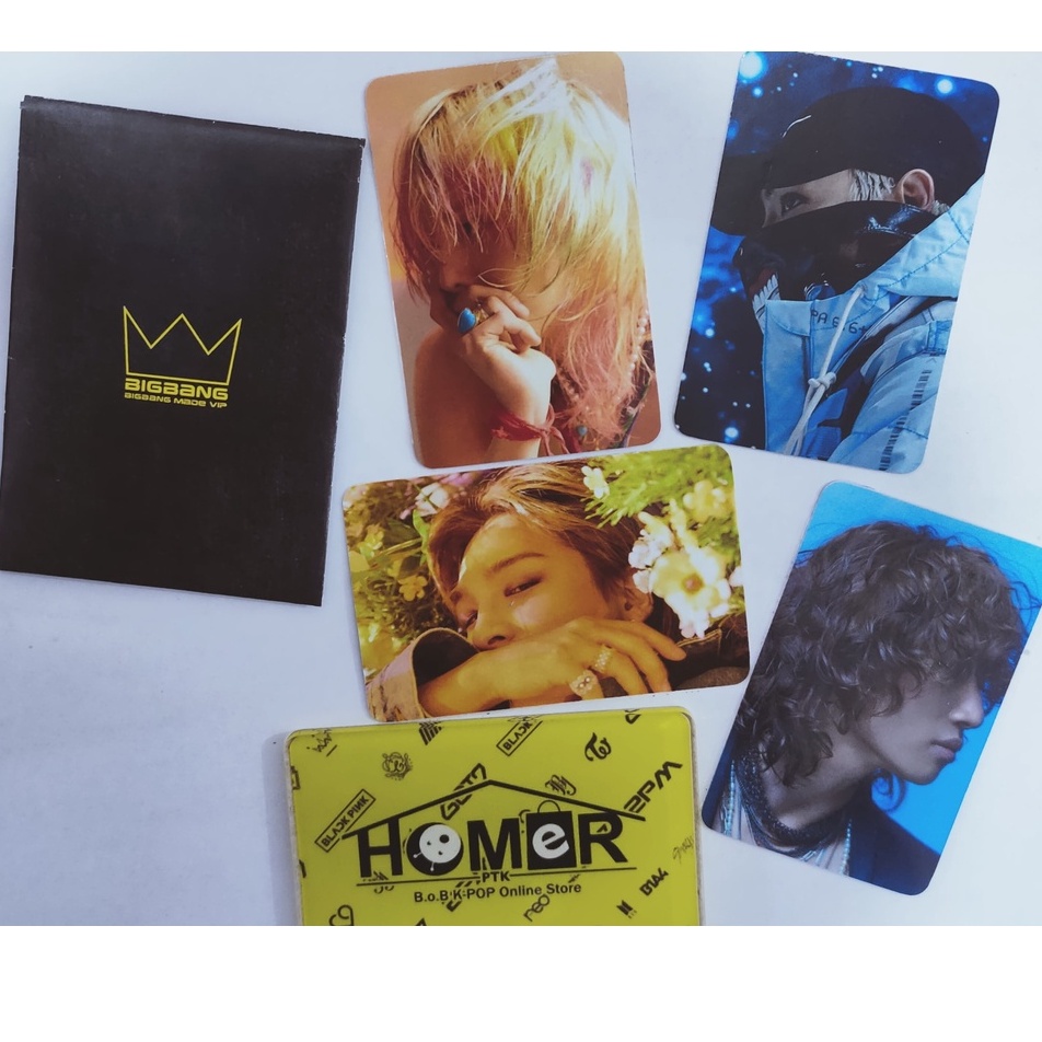 PHOTOCARD PREMIUM BIGBANG