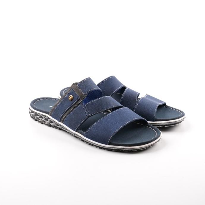 Sepatu Termurah Fladeo Sandal Pria Mds194-3Wh - Biru, 40