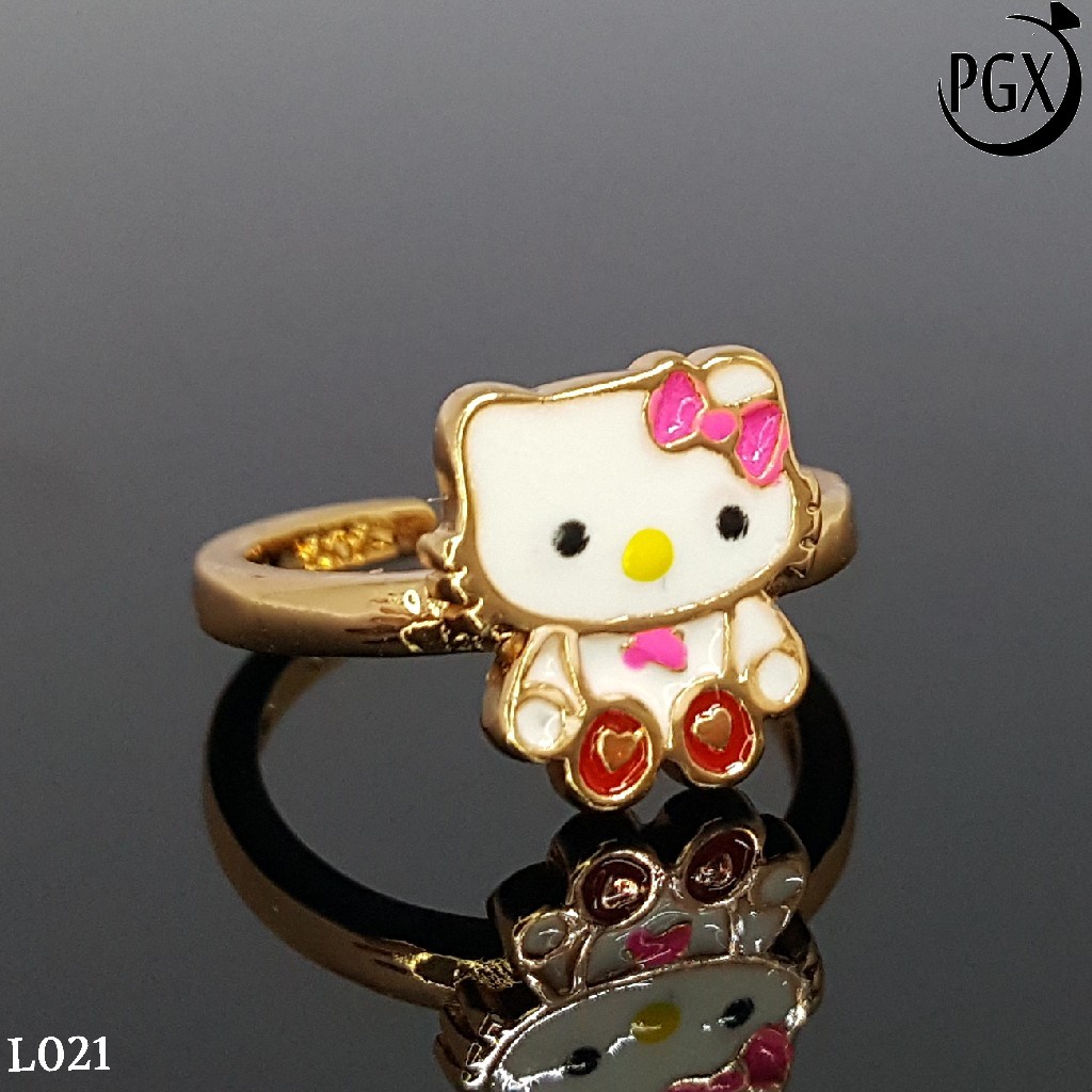 PGX Cincin Anak Xuping Aksesoris Perhiasan Lapis Emas Premium - L080