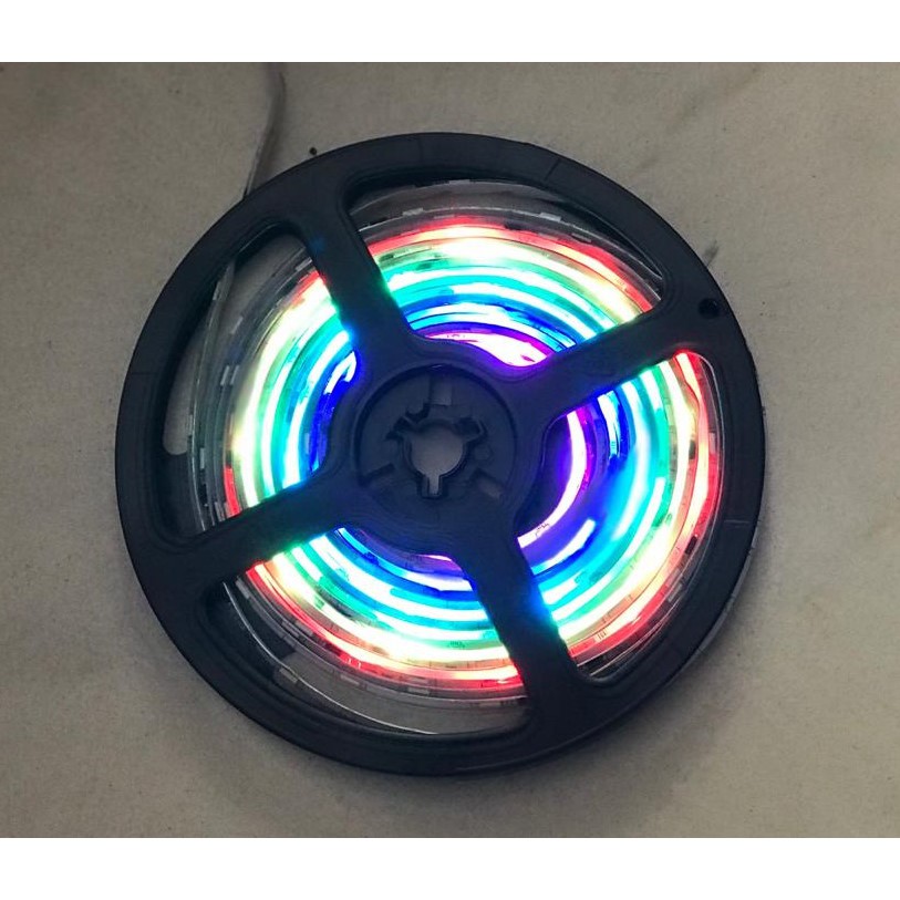 Lampu LED Strip Running RGB 5 Meter DC 12V + IC Pintar IP44 Waterproof