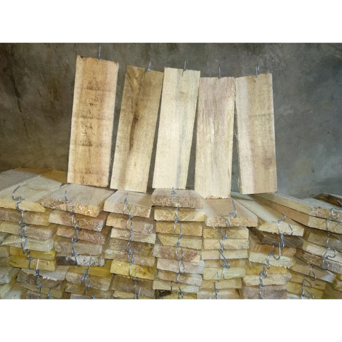 PAPAN KAYU MEDIA TEMPEL ANGGREK MURAH