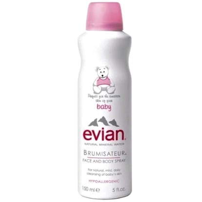 Evian Natural Mineral Water 150ml Facial Spray Brumis ateur Efian