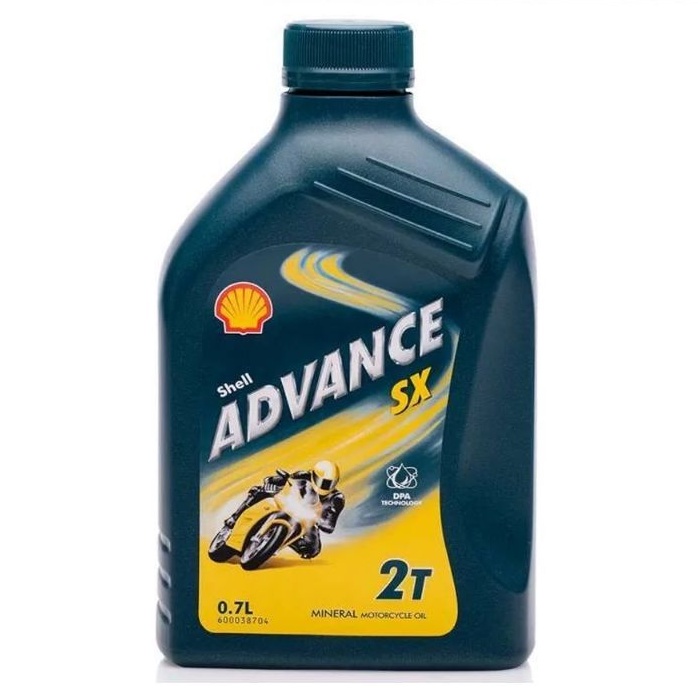 Shell Advance SX 2T | 0,7 L - Oli Motor 2tak