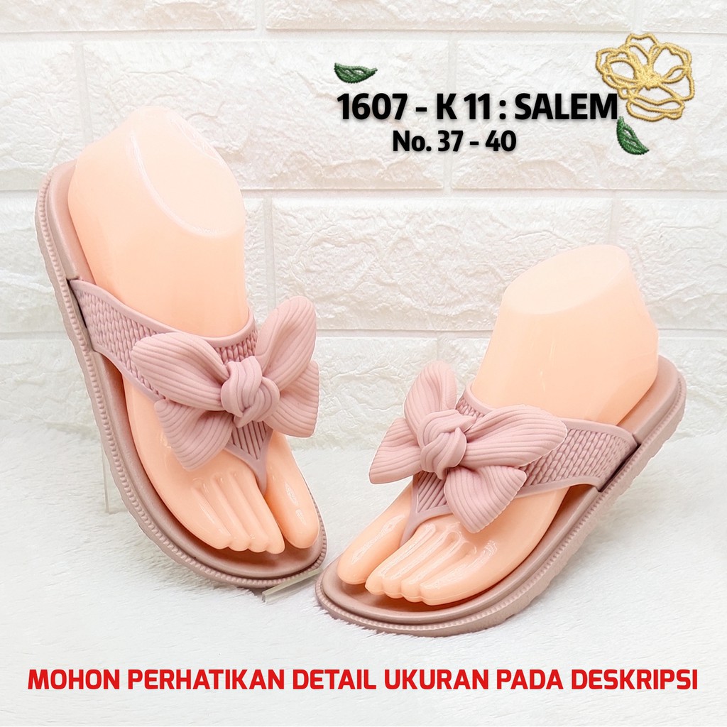 Balance 1607 K11 Sandal Wanita Original Sendal Jepit Pita Jelly Impor Very Nice Lentur Ringan Lembut