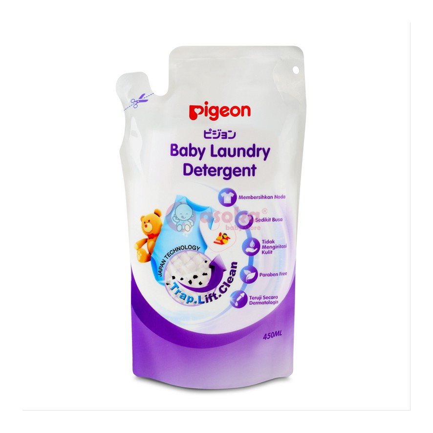 Pigeon Liquid Laundry Detergent 450ml Refill ASOKA