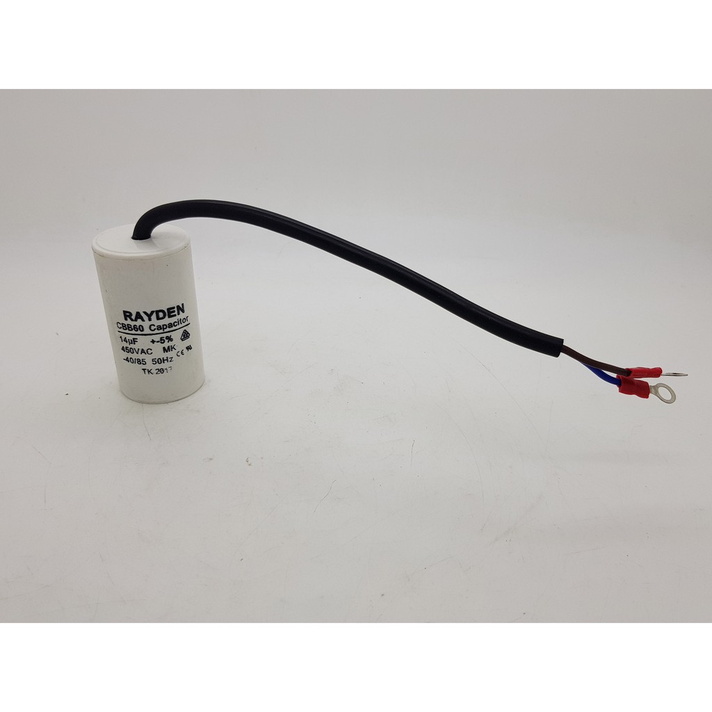 14 uf - 450V Kapasitor (Capacitor) Kabel RAYDEN (Spare Part Pompa Air)