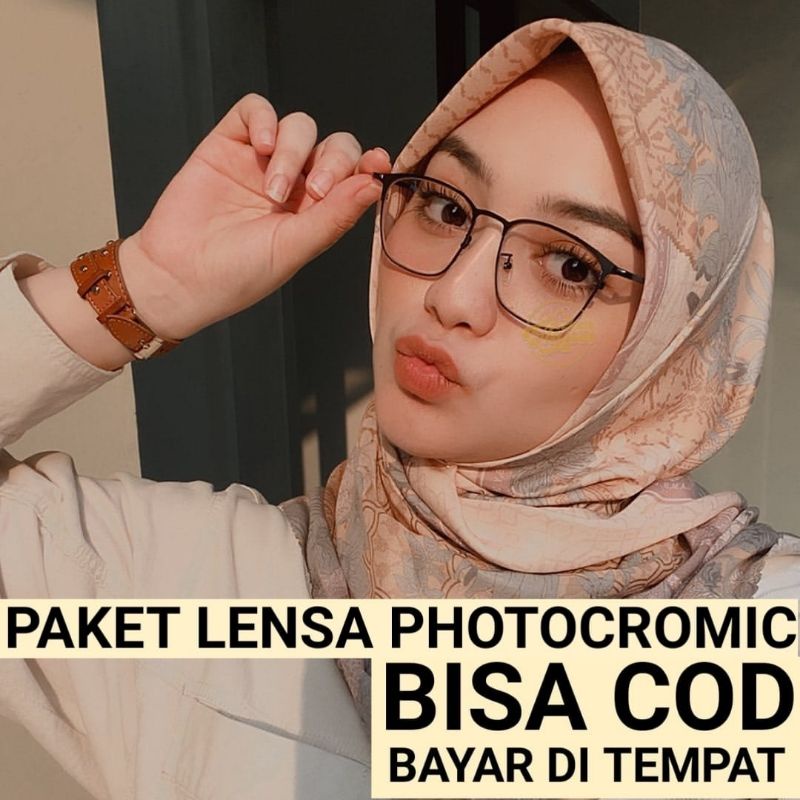 KACAMATA MURAH // KACAMATA WANITA 2047 WANITA GRATIS LENSA PHOTOCROMIC MINUS/CYLINDER/NORMAL KACAMAT