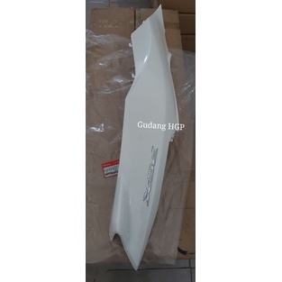 Set ILL L Pearl White Cover Body.Kanan Lengkap Emblem Pcx 150 CBU 83650-K35-V00ZC Ori HGP