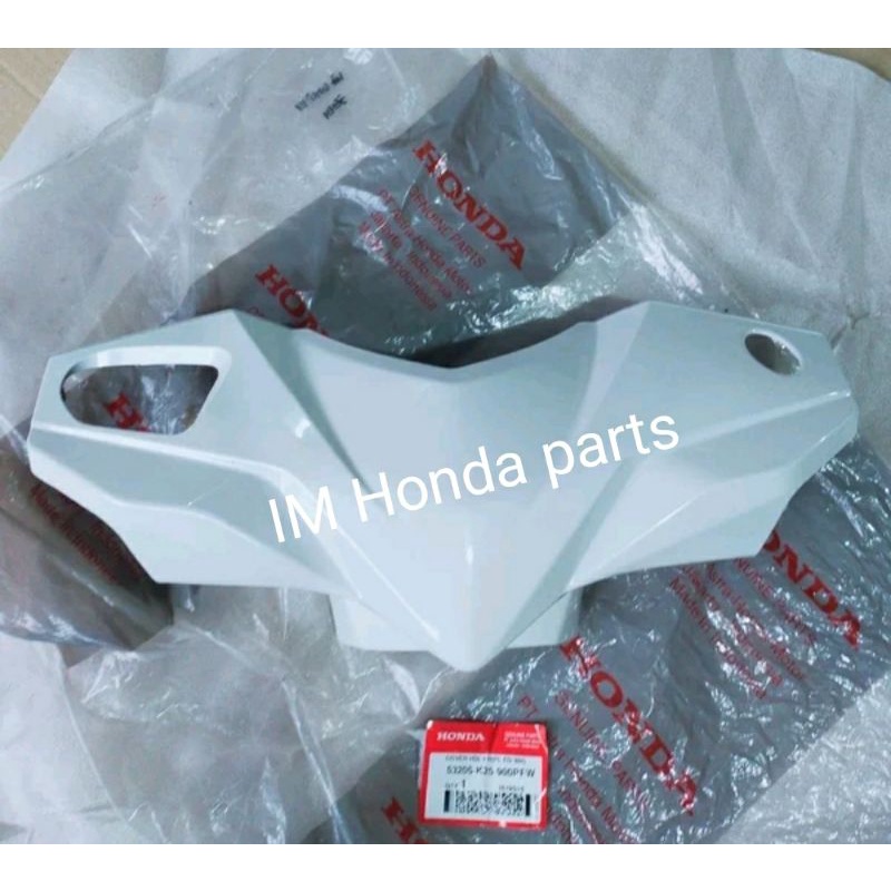 Batok depan Honda beat fi 2012-2014 putih original stater kasar