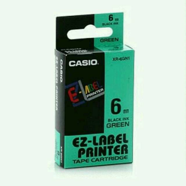 PITA LABEL PRINTER CASIO 6MM- EZ LABEL TAPE 6 MM