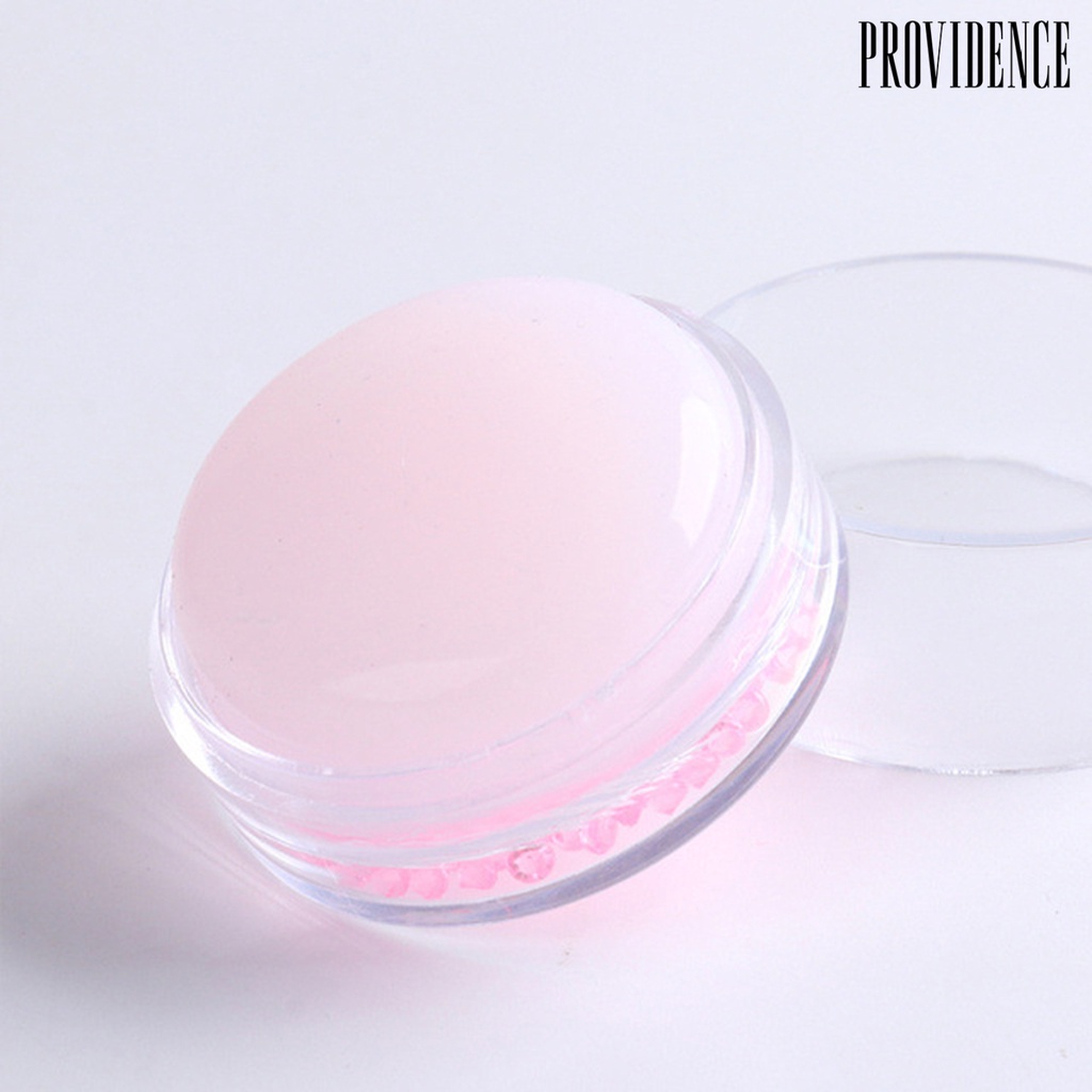 Providence Nail Seal Non-Deformed Detachable Lightweight Round Silicone Transparent Soft Stamper for Manicure